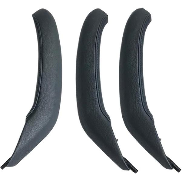 Door Handle Interior Car Left Right Passenger Door Handle Outer Cover Leather Trim Replacement Fit for BMW X3 X4 F25 F26 2010-2016 Interior Door