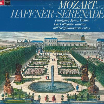 LP Record FRANZ JOSEF MAYER (VIOLIN) COLLEGIU - WA Mozart: Serenade No. 7 In D Majo ULX3034HPROMO HARMONIA MUNDI Japan Classical Used