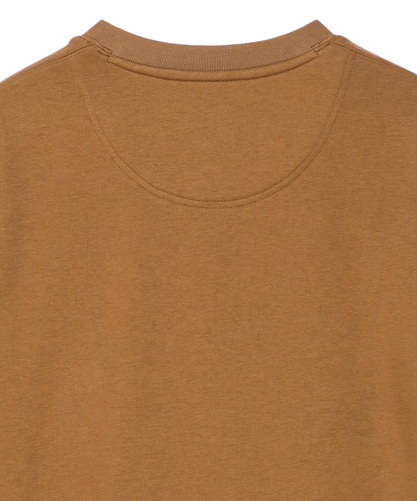 IL CORSO Double Neck Sweatshirt Sepia Iets5F001S2