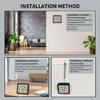 Multifunctional Gas Analyzers Air Quality Monitor Featuring 4Inch Screen Temperature,Humidity CO CO2 TVOC Monitor