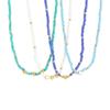 Accessories, Creative Color Rice Bead Star Clavicle Necklace Women, Simple Beaded Contrast Geometric Items