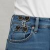 Nagelfreier Taillenknopf-Befestiger Kein Nähen Erforderlich Jeans-Taillenstraffer-Clip Hosenclips