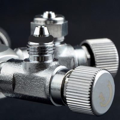 Stainless Steel Multi Way Aquarium CO2 Splitter Distributor Check Valve Solenoid Valve CO2 Regulator Fish Tank Accessories