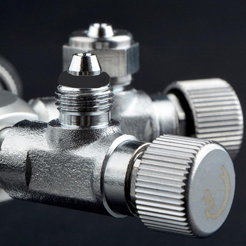 Stainless Steel Multi Way Aquarium CO2 Splitter Distributor Check Valve Solenoid Valve CO2 Regulator Fish Tank Accessories
