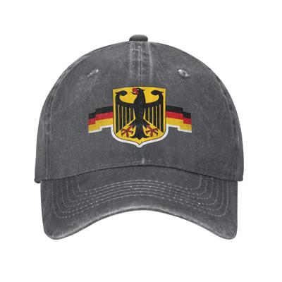 GerUnisex Coat of Arms Empire Flag Denim Cap Casual Baseball Caps Adjustable Hat Summer Unisex Baseball Hats
