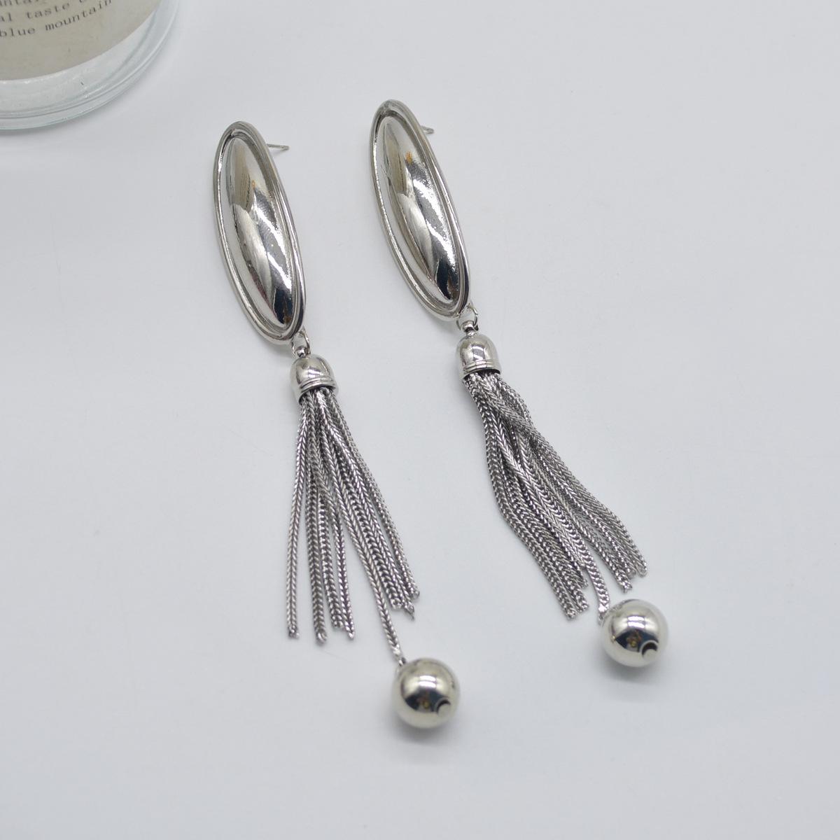 

Серьги в стиле ретро в стиле барокко, серьги с кисточками, тканые длинные серьги ручной работы из бисера, серьги в стиле дворцовой живописи маслом