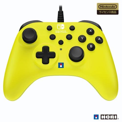 [Nintendo Licensed Product] Horipad TURBO for Nintendo Switch? / PC Lime Yellow [Equipped with continuous fire hold function]