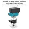 Speed Adjustable Multifunctional Woodworking Electric Trimming Machine Electromechanical Wood