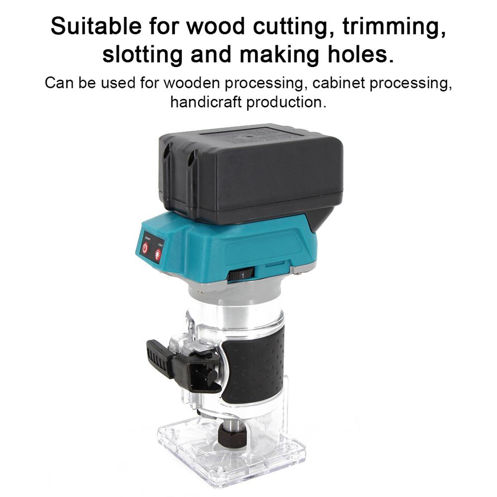 Speed Adjustable Multifunctional Woodworking Electric Trimming Machine Electromechanical Wood