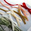 50yards 10mm Velvet Ribbon Wedding Party Decoration Handmade Gift Wrapping Hair Bows DIY Christmas  Sewing Crafts Fabric Ribbons