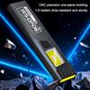 Magnetic & Clamp LED Flashlight, 650-Lumen Rechargeable Work Light Ultra Bright Portable Pocket Lantern for Outdoor Emergency