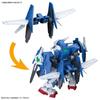 SD Gundam Cross Silhouette Gundam 00 Diver Ace Plastic Model Kit Pre-colored