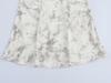 2025 Spring Women's European & American Ink Wash Satin Midi Skirt