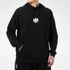 Adidas Originals 3D Trefoil Hoodie With Fleece Lining and Logo Print Men Hoodie Black GN3555