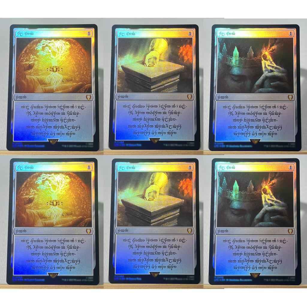 LTR LTC FOIL3--002 Tcg Proxy Magical Cards Cabal Coffers The Great Henge Ancient Tomb The One Ring Pact of Negation Gathering