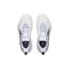 Li Ning Flashing Ling Fabric Shock Absorbing Durable Low Top Basketball Shoes Men Sneakers White Blue ABPU001-2