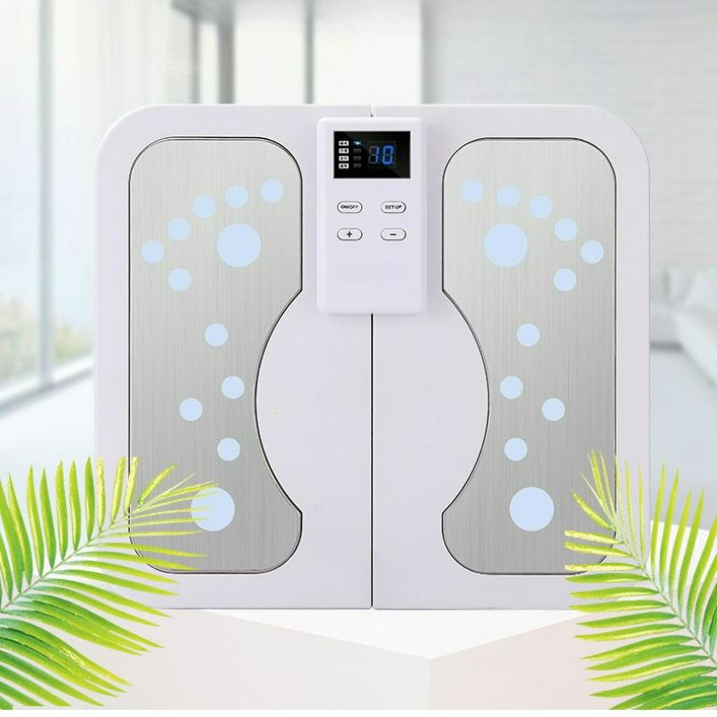 Foot massager Acupoints Plantar low frequency pulse physiotherapy Home Meridian dredging Home US белый