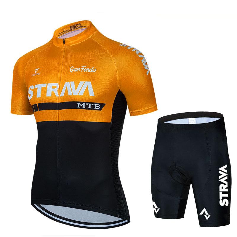 

2026 Summer Bike Men s Cycling Suit Mountain Breathable Bike Short Sleeve Set 5XL