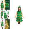 Kerstelf Cosplay Outfit Voor Volwassenen Gemaakt Van Zacht Katoen En Polyester Voor Feestelijke Optredens