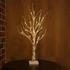 Light Tree Natural Texture Pre-installed Warm LED Lights Home Decoration
