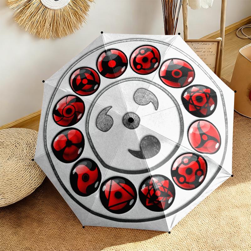 Berühmter Cartoon NARUTO Protagonist Uzumaki Naruto. Cartoon-Schirm, faltbar, Haushaltsartikel, Eisenkunst, Outdoor-Sonnenschirm, H2