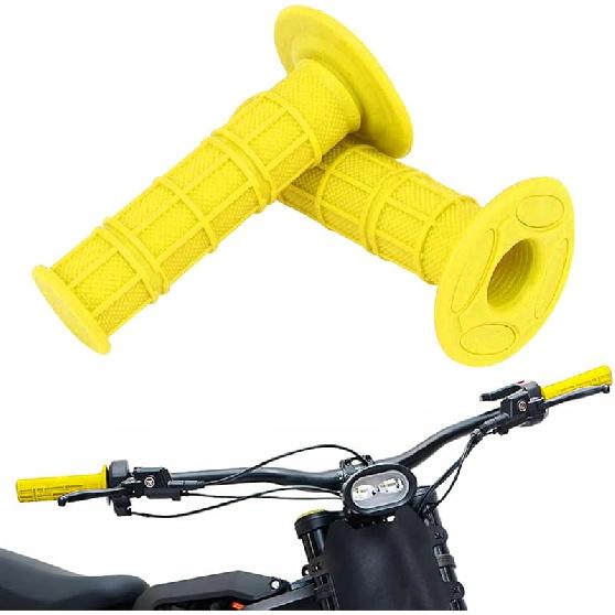 Dirt Bike Handlebar Grips 7/8" Rubber Handle Grip Universal For Sur Ron Surron LBX Talaria Sting R MX3/R MX4 MX5 Talaria X3 XXX E-Ride Pro SR S SS