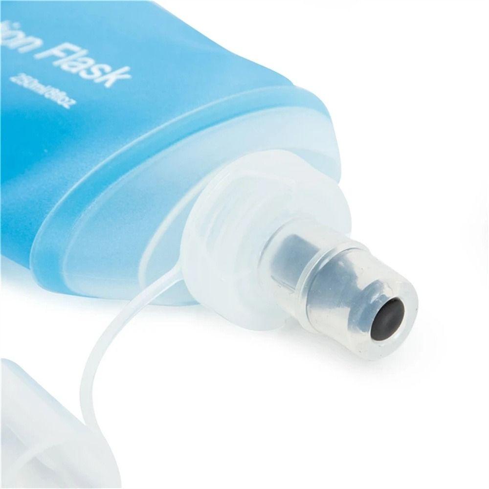 TPU Collapsible Water Bottle Soft Flask Hydration Pack Folding Water Bottle  Outdoor Camping