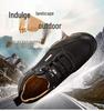 Autumn/Winter 2022 Men's Korean Style Leather Hiking Shoes - Trendy, Breathable, Casual.