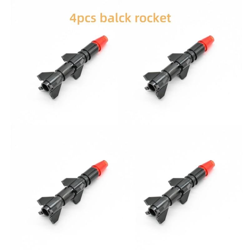 MOC Building Blocks Rocket Launcher Missile Modelling Cannonball Decoration Modification Technical Parts Compatible with Legoeds