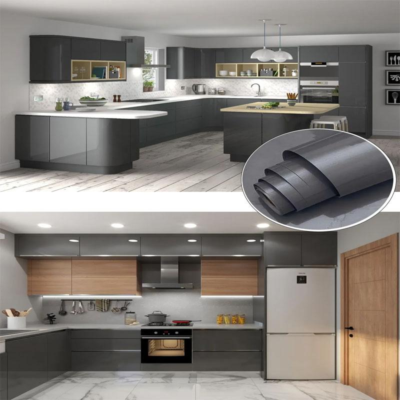 Autocolante de Perete Impermeabile Rezistență la Temperaturi Înalte Tapet Autoadeziv Tapete Rezistente la Ulei Decor Acasă 40cm Autocolant