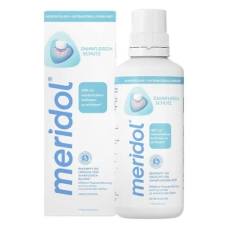 

Meridol Plaque & Gingivitis Care Ополаскиватель для полости рта 400 мл