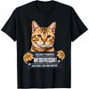Majitel bengálské kočky Čtyři nohy a mňau Bengálské kotě Pánské Dámské Tričko
