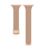 Cienkie składane zapięcie Milanese paski do zegarków Apple Watch Series ultra 9 8 7 6 5 4 3 2 SE paski do zegarków ze stali nierdzewnej do paska iWatch 38 40 42 44MM