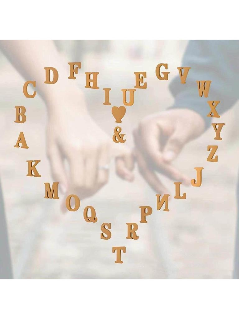 Freestanding DIY Wooden Letters & Numbers: Home, Wedding, and Photography Decor