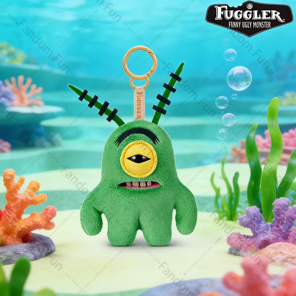 SpongeBob SquarePants Ugly Plush Keychain Patrick Star Gary Snail Plankton Monster Doll Pendant