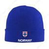 Norwegische Stolz Norwegen Flagge Beanie Mützen Kappen Unisex Winter Warm Strickmütze Damen Herren Hip Hop Erwachsenen Mützen