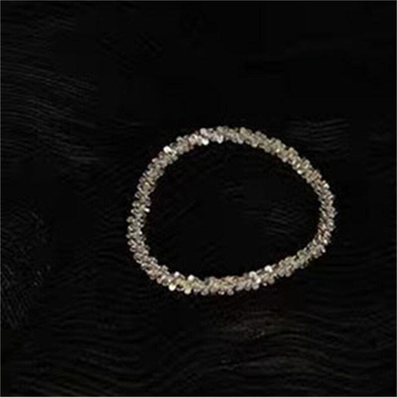 Inel cu zircon Inele de oțel inoxidabil cu zirconiu clasic Moda de lux Femei Inele cu personalitate Fete Norocoase Cadouri pentru petrecere de nuntă