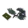 Green Artificial Plant Bonsai Exquisite Craftsmanship High-quality Materials Lifelike Appearance Realistic Design Office Decor