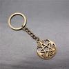 Pendant Star Moon Celestial Theme Keychain Night Sky Charm Key Ring Mystic Fashion Gift For Jewelry Making DIY