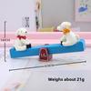Resin Decor Garden Cartoon Puppy Seesaw Ornament For Kids Home And Use Gifts