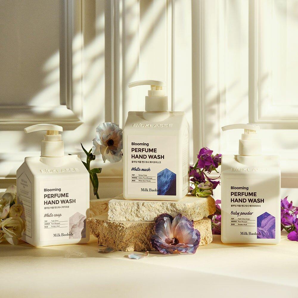 Milk Baobab Blooming Perfume Hand Wash 250mL Choose 1 out of 3 options White Musk