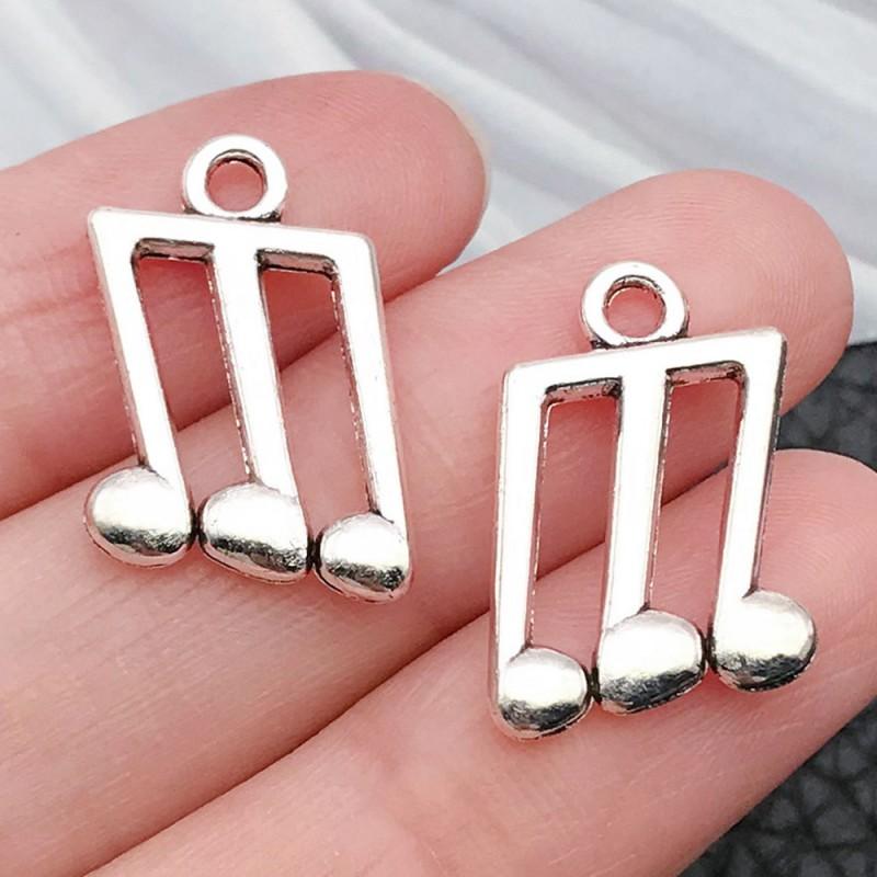 Vintage Music Instrument Charms Alloy Pendant DIY Bracelet Necklace Keychain Craft Jewelry Supplies