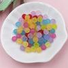 6mm 80Pcs for Jewelry Making Colorful Acrylic Frosting Beads DIY Jewelry Bracelets Necklaces Earrings Crafts Handmade Material