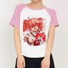 Kasane Teto top tees teen Retro Trendy Pastel Gothic Digital Classic shirt Colorful Classic Pop Culture hip hop 2000s Pastel
