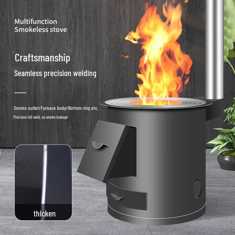 Multi-purpose Outdoor Wood Burning Stove Kit