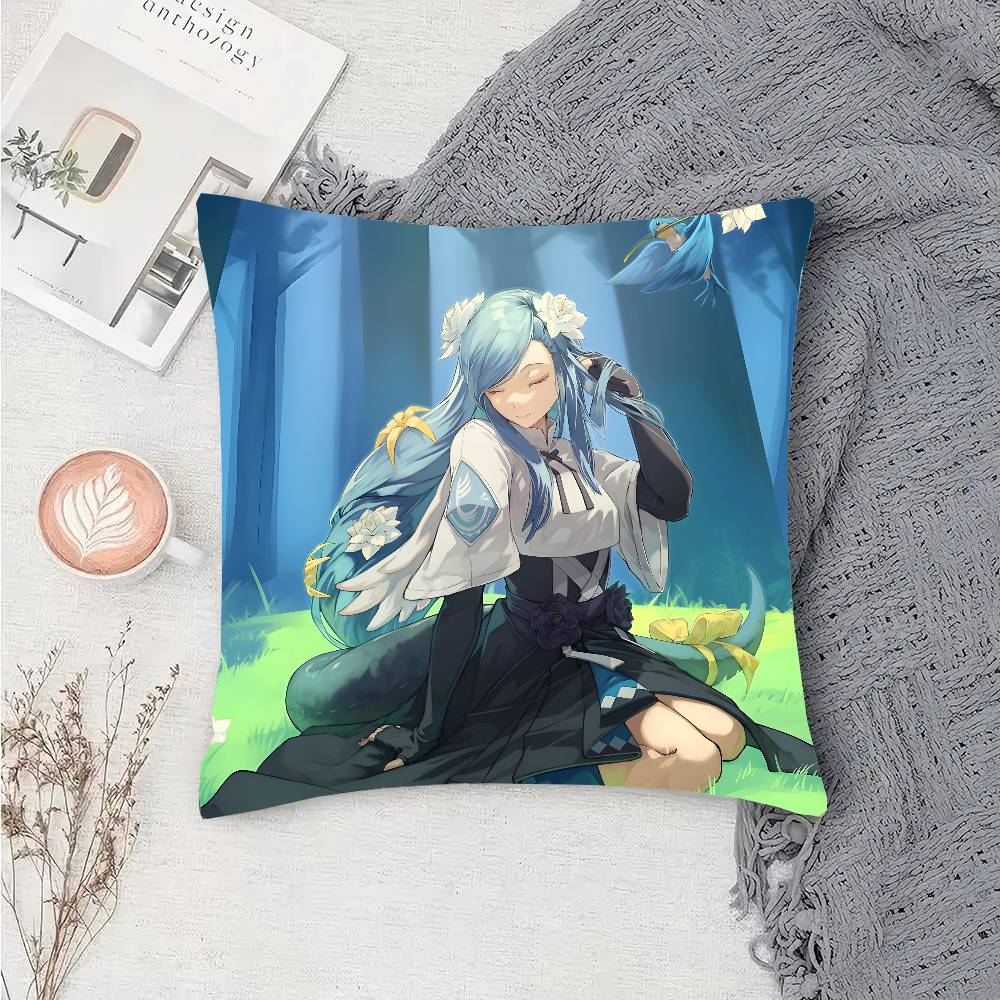 Queen Dizzy Fighting Game GGuilty Gear Pillow Case Fashion Square Pillowcase Bedroom Sofa Room Ins Decoration Leisure