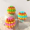 Colorful Dog Elastic Ball Toy High Elastic Dog Tooth Cleaning Toy  For Dogs Cats