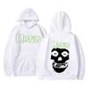 Horror Punk Misfits Skull Graphic Print Hoodie Men Gothic Men Womnen Autumn Fashion Design Pullover Men's Fleece Hoodies