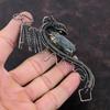 Kyanite Pendant Copper Wire Wrapped Pendant Handmade Jewelry Natural Gemstone Pendant Dragon Pendant Copper Wire Wrap Jewelry Gift For Women