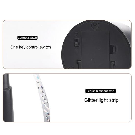 Fly Repellent Fan with Reflective Strip USB Rechargeable Outdoor Camping Fishing Picnic Indoor Desktop Food Fan Portable Silent Foldable